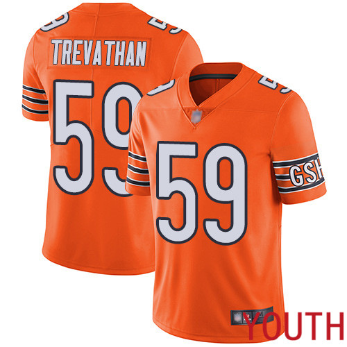 Chicago Bears Limited Orange Youth Danny Trevathan Alternate Jersey NFL Football 59 Vapor Untouchable